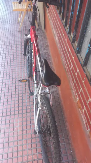 Bicicleta Orbea 26 Roja y Plata