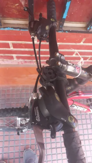 Bicicleta Orbea 26 Roja y Plata