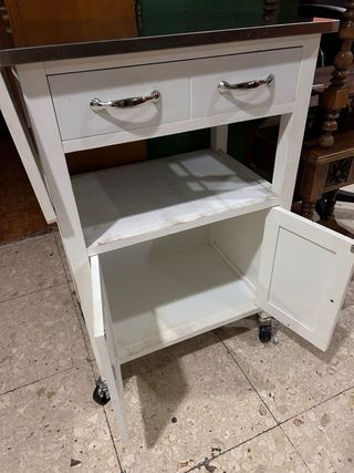 Mueble auxiliar cocina con ruedas