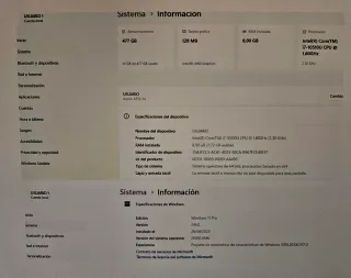 Portátil Acer Aspire A515-54 i7 10th Gen