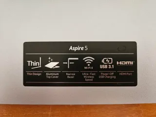 Portátil Acer Aspire A515-54 i7 10th Gen