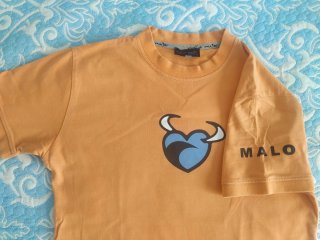 Camiseta Mala Mujer Naranja Talla M