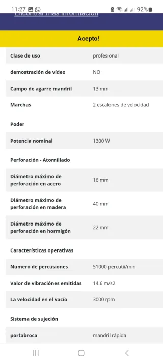 Taladro percutor Bosch GSB