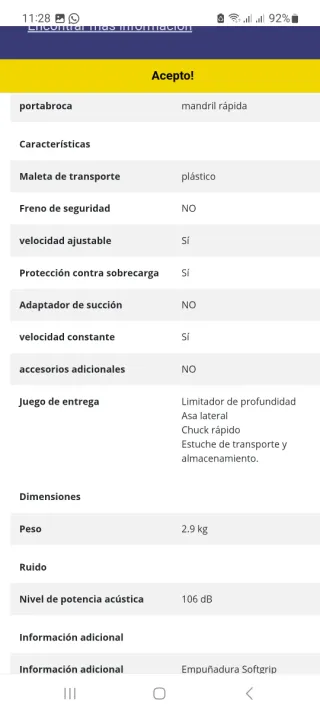 Taladro percutor Bosch GSB