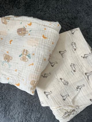 Cambiador bebé con fundas