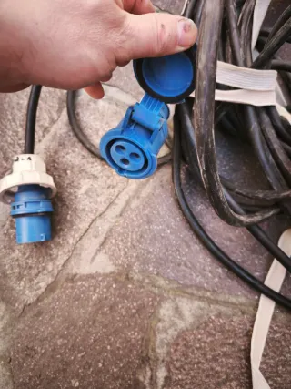Prolunga elettrica con connettori