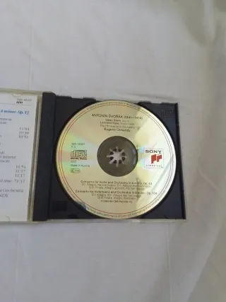 Dvorak Violin Cello Concerto CD