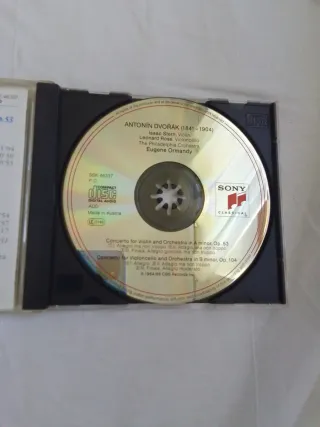 Dvorak Violin Cello Concerto CD