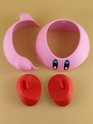 Supporto Kirby Alexa Echo Dot (5a e 4a GENERAZIONE)