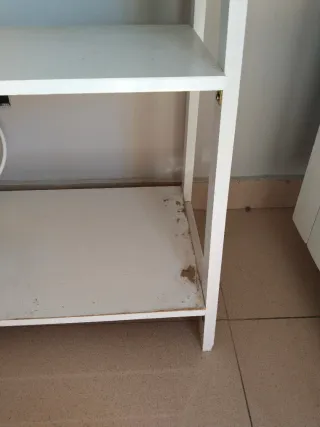 Estantería Escalera Blanca