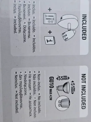 Foco, lámpara modelo Bomber, Gut10. Sin estrenar.