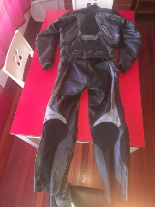 Traje Moto 2 Piezas MQP Talla 48