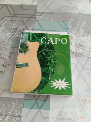Cejilla para guitarra acústica
