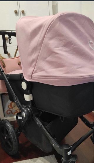 Bugaboo Cameleon 3 Silla Paseo + Capazo Rosa
