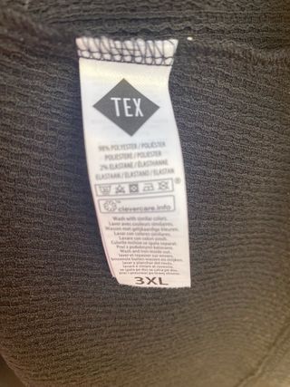 Vestido negro cruzado talla XXXL