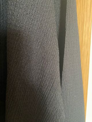 Vestido negro cruzado talla XXXL