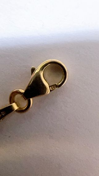 Bracciale marinara in oro 18kt 750 bicolore