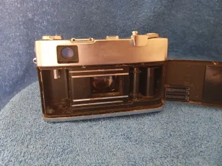 Cámara Yashica Lynx 14 Plata/Negra