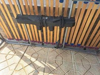 Cama articulada metálica y de madera + colchon