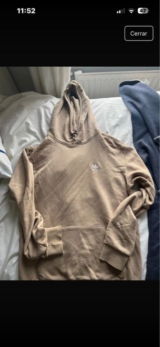 Sudadera Adidas Beige