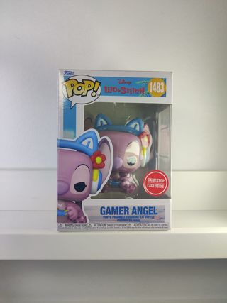 Funko Pop Gamer Angel 1483 Gamestop Exclusive