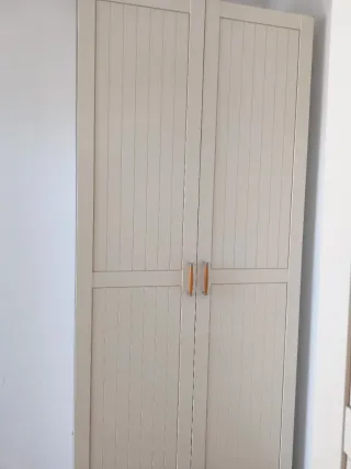 Armario blanco puertas correderas