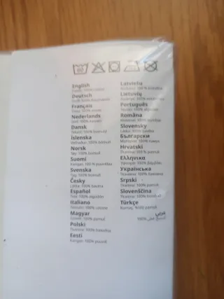 2 Sábanas 160x200 IKEA DVALA Blanco Nuevas