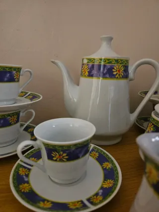 Juego de Café Porcelana