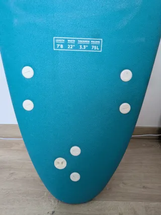 Tabla de surf OLAIAN 7'8 nueva