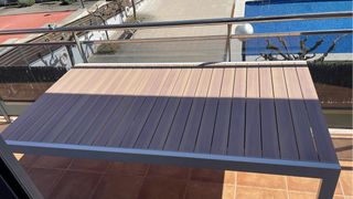 Conjunto Mesa Extensible y Sillas Jardín