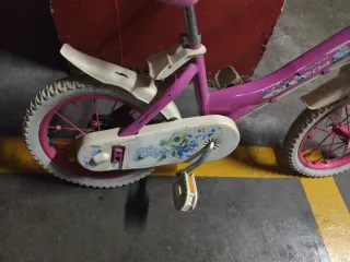 Bicicleta infantil rosa