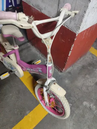 Bicicleta infantil rosa