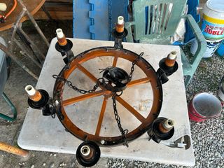 Lámpara de techo estilo rústico