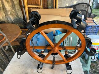 Lámpara de techo estilo rústico