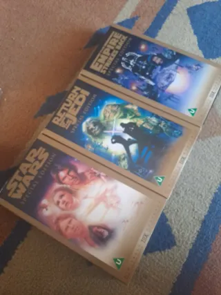 Trilogía Star Wars VHS Edición Especial
