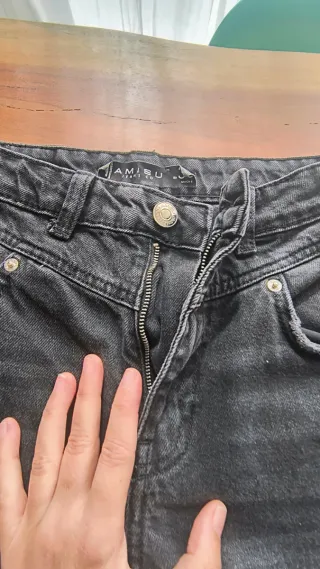 2 Vaqueros (Jeans) Negro y Azul