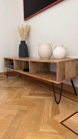 Mueble TV Madera y Metal