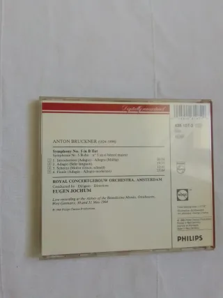 CD Eugen Jochum Bruckner Sinfonia 5
