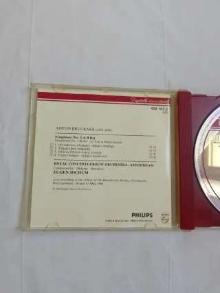 CD Eugen Jochum Bruckner Sinfonia 5