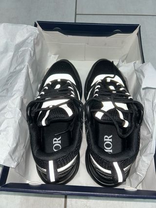 Dior B22 nere a led taglia 42 scatola