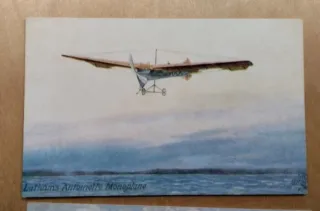 Lote de postales antiguas temática de aviación