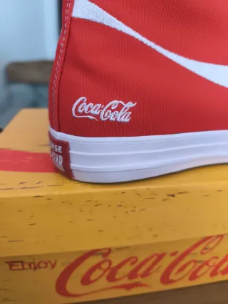 Converse Coca-Cola Rojas Talla 42