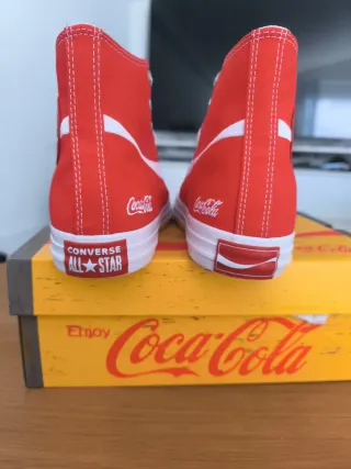 Converse Coca-Cola Rojas Talla 42