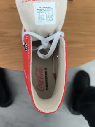 Converse Coca-Cola Rojas Talla 42