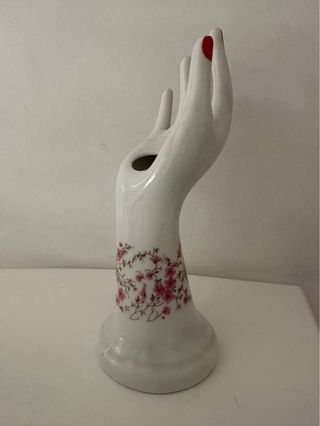 Joyero Mano vintage de Porcelana