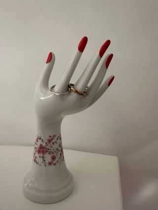 Joyero Mano vintage de Porcelana