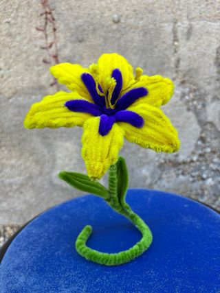 Fiore Rapunzel decorativo handmade