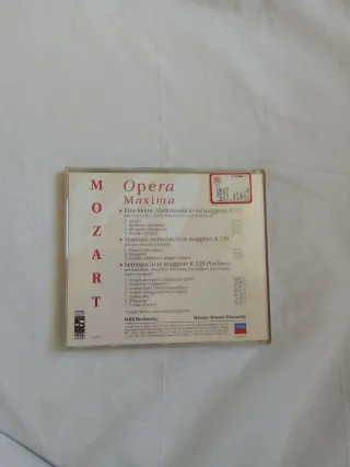 CD Mozart Opera Maxima - Fabbri Classica