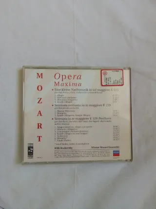 CD Mozart Opera Maxima - Fabbri Classica