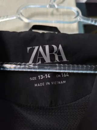 Chaqueta Negra Zara Talla 13-14